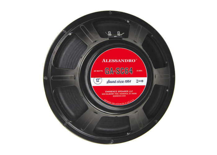 Eminence George Alessandro GA10-SC64 Kitarakaiutin - 10", 8ohm, 20W, 98.2dB