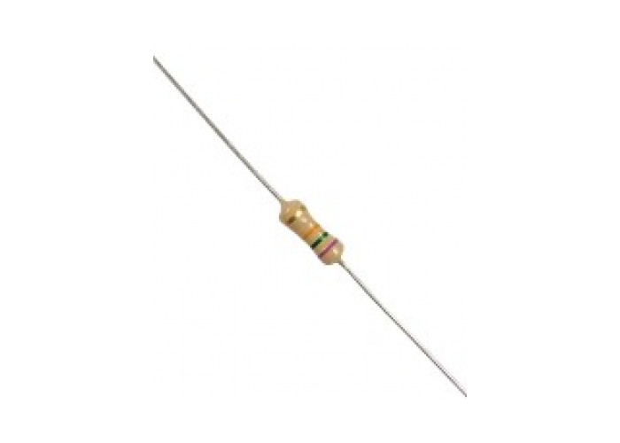Hiilikalvovastus 820 Kohm 0.25W (10kpl)
