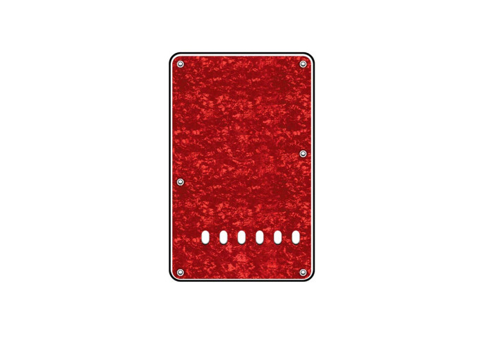 Strato jousipoteron peitelevy (86x138mm) - kieliväli 11,2mm, 3-kerros - pearl red