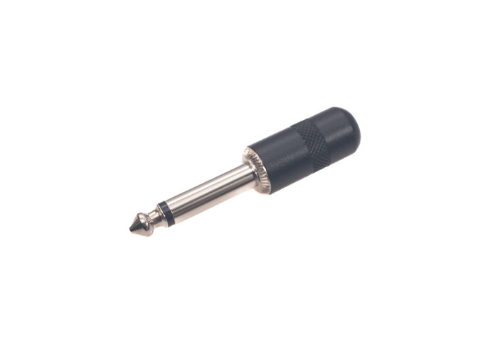 UT 380 Lyhyt plugi MONO 6,3mm, musta