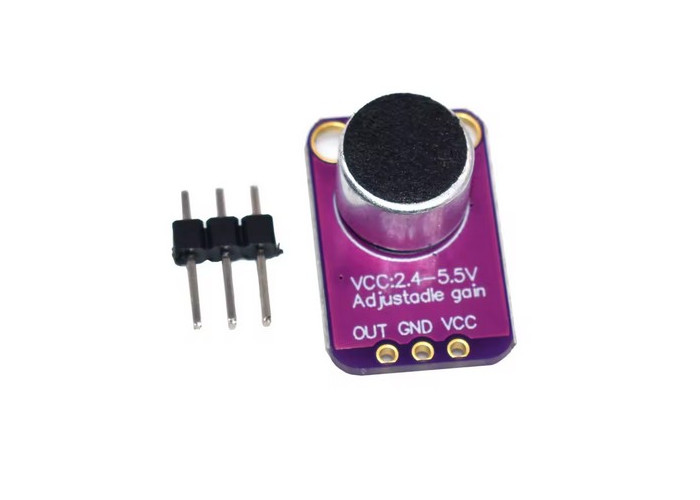 MAX4466 GY-MAX4466 elektreettimikrofoni