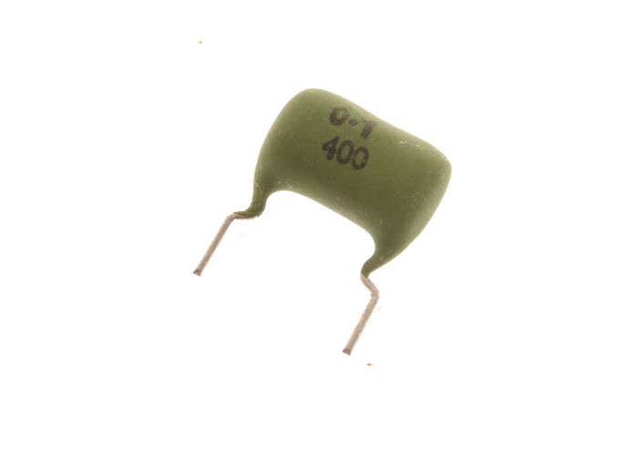 NOS Green Drops 0.1uF (100nF) 400V polyester kondensaattori