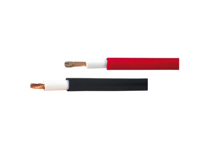Silicone cable 0.5mm2, musta