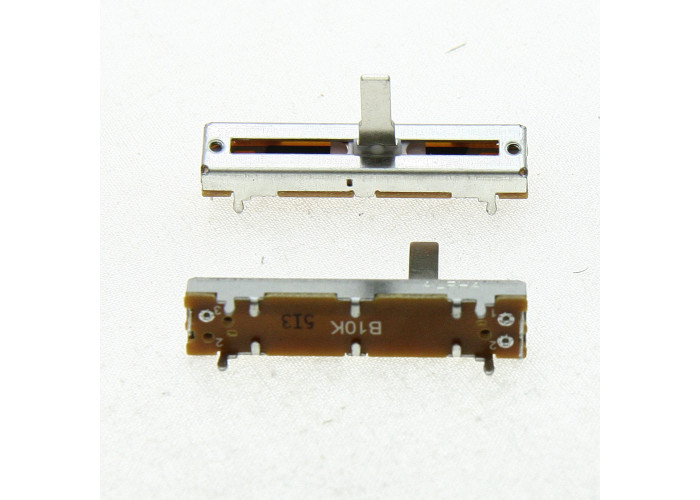 Liukupotentiometri Alpha 10K LIN, 30mm liuku (metallisella sliderilla)