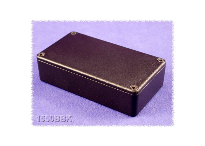 Diecast box Hammond 1550BBK 115x64x26mm BLACK