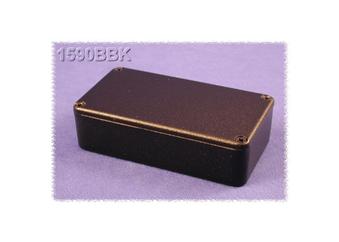 Diecast box Hammond 1590BBK 112x60x27mm Black