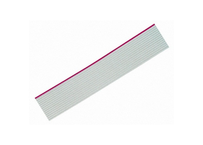 Ribbon Cable 10 x 28AWG, 1.27mm pitch, grey