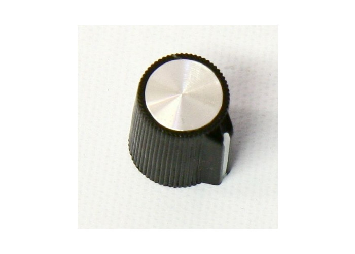 UT Pointer knob 45 - Black / Silver