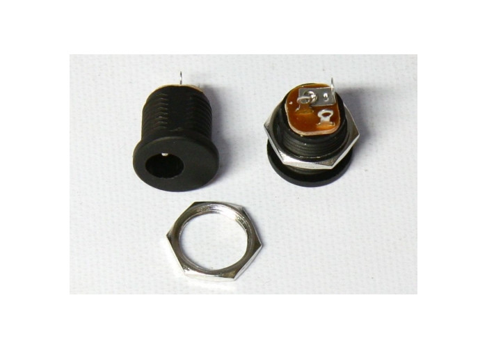 DC-Jack 10, isolated, 2.1mm, with switch