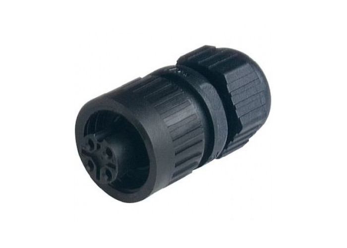 Circular connector plug, CA, 4-pin female