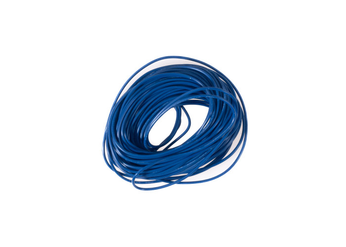 24AWG PVC kaapeli - monisäikeinen - 10m kela - sininen