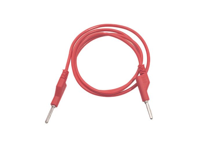 Banaanikaapeli - mittajohto - 1m - punainen