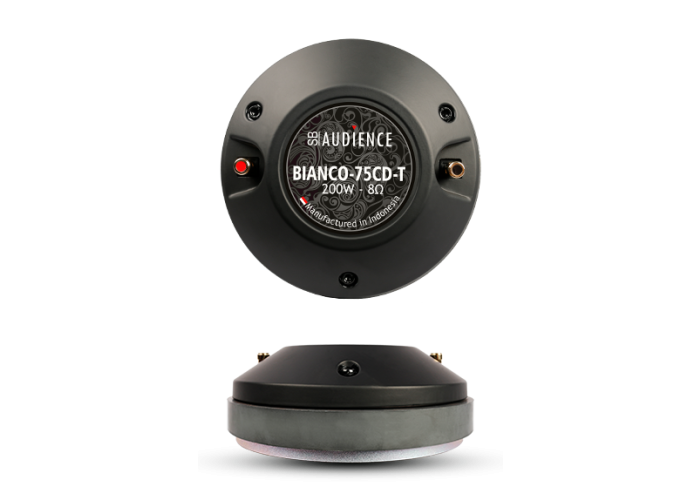 SB audience BIANCO-75CD-T Compression Driver, 100 Watt, 74.5mm VC, Composit Titanium Dome