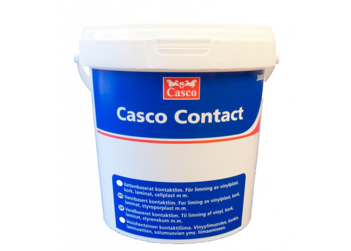 Casco Contact vesiohenteinen kontaktiliima 1l (tolex liima)