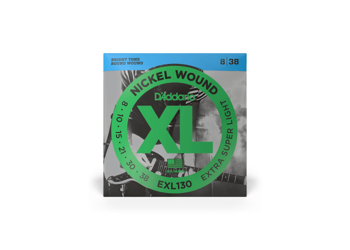 D´addario EXL130 (8-38) nickel wound sähkökitaran kielisetti