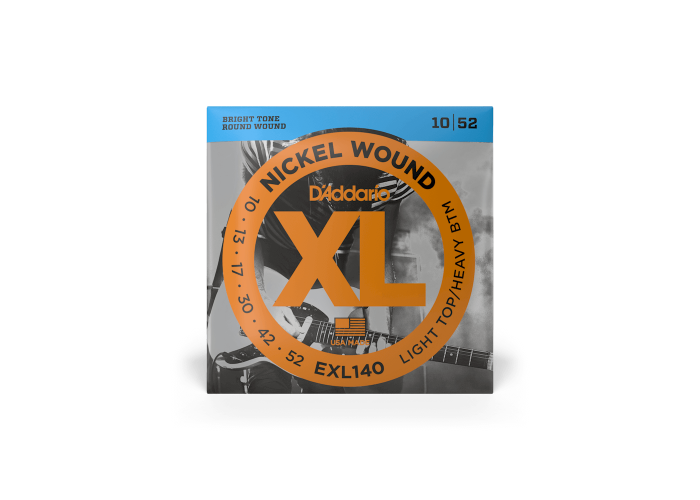 D´addario EXL140 (10-52) nickel wound sähkökitaran kielisetti