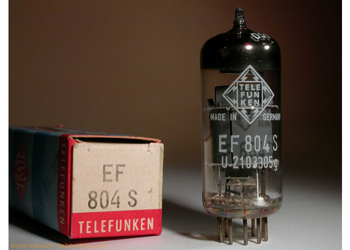 EF804S Telefunken West Germany - nos tube