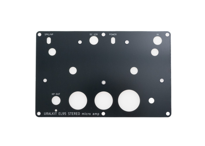 EL95 Stereo Micro Amp MKII etupaneeli