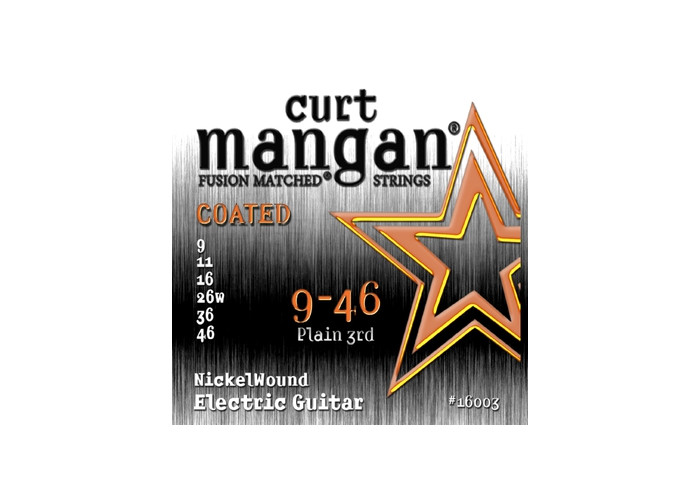 Curt Mangan 9-46 Nickel Wound COATED - Sähkökitaran kielisetti  - POISTOSSA