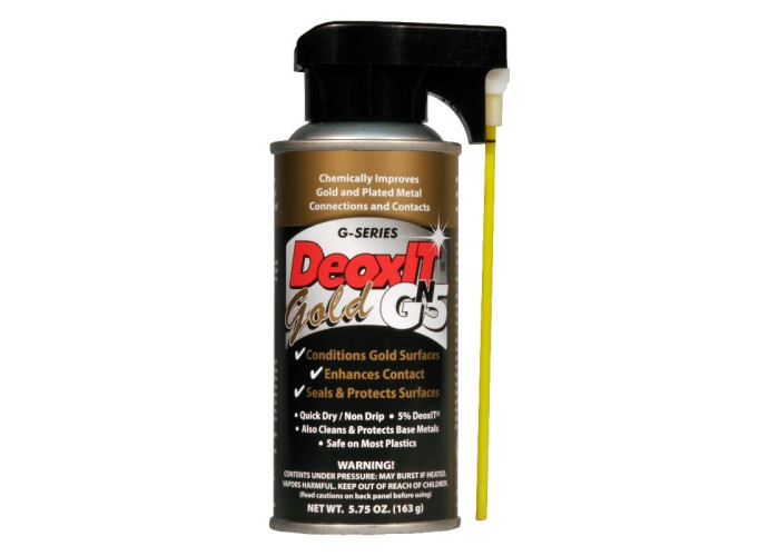 DeoxIT® GOLD GN5S-6N Spray NON-FLAMMABLE 5% solution, 163gr., 133ml