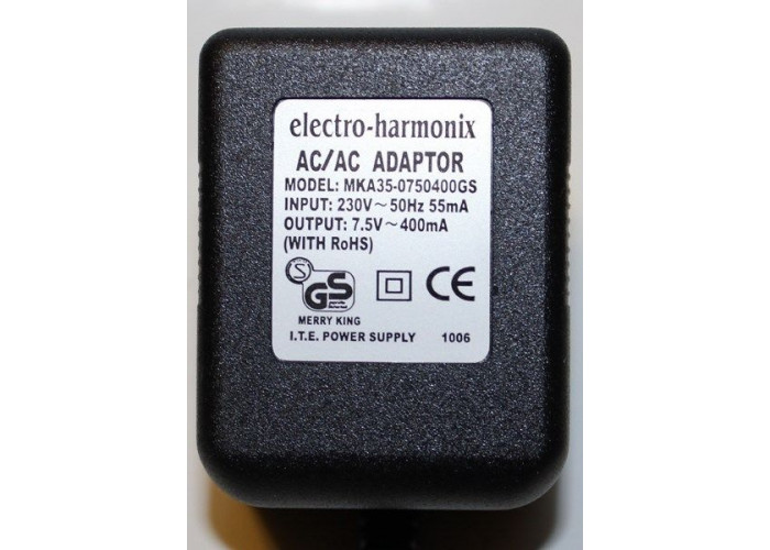 Electro Harmonix 7.5AC muuntaja HUM DEBUGGER pedaalille