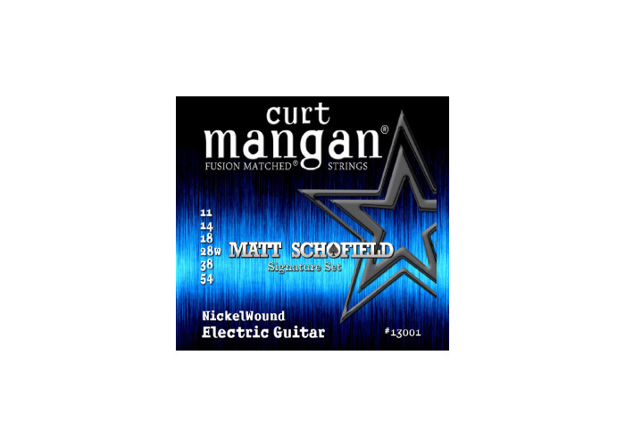 Curt Mangan 11-54 Matt Schofield Signature Nickel Wound - Sähkökitaran kielisetti