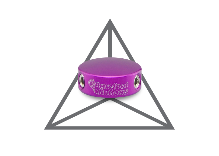 Barefoot buttons V1Mini Purple - poistossa