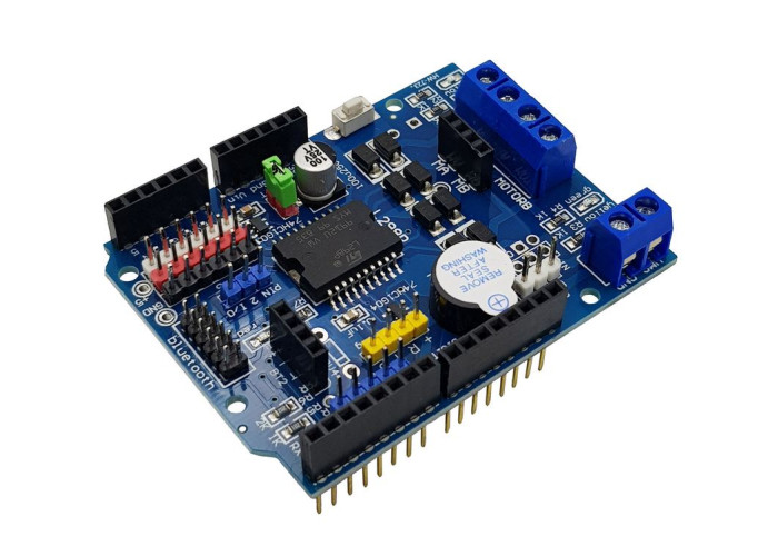 Arduino UNO L298P motor shield