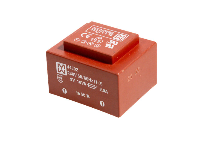 Piirilevymuuntaja Myrra 44302 16VA 9V 1.778A