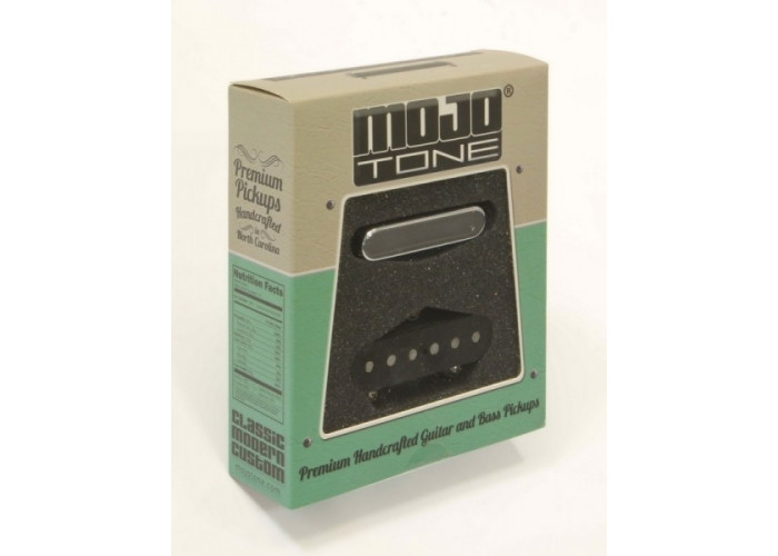 Mojotone Broadcaster Quiet Coil Tele Pickup Set/ Nickel Cover