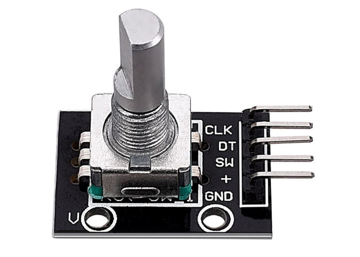 KY-040 Rotary Encoder Pulssi enkooderi piirilevyllä