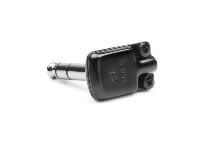 SquarePlug SP550-SBK musta stereoplugi, kulma pedaalilautoihin  (4.5-6.2mm kaapelit)