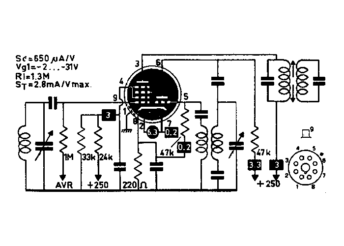 ECH35 (=ARTH2, CV1347) Philips Holland - nos tube