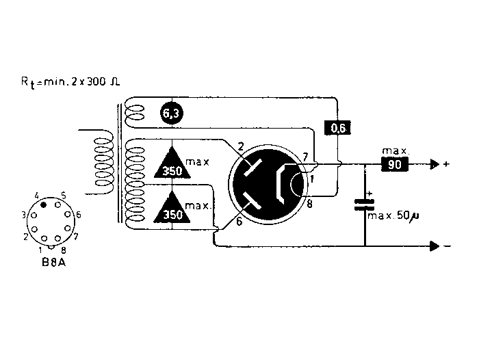EZ40 Siemens West Germany - nos tube