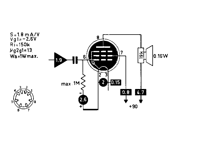 KL4 West European - nos tube