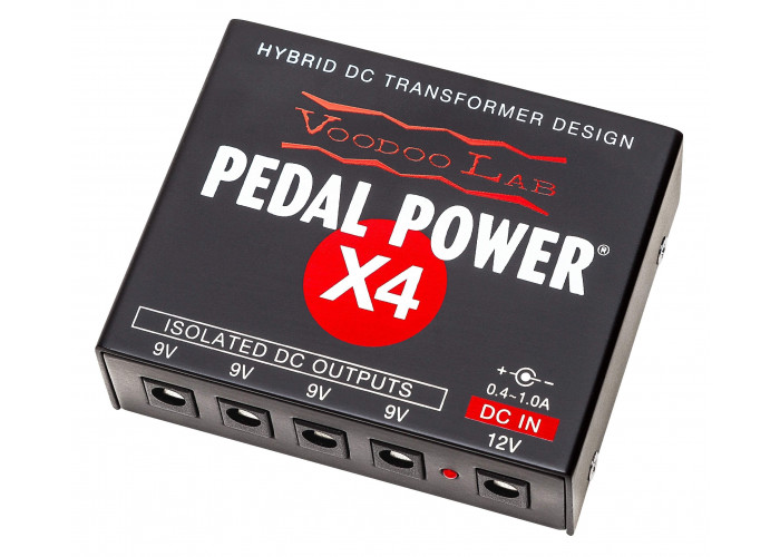 Voodoo Lab Pedal Power X4 pedaalivirtalähde