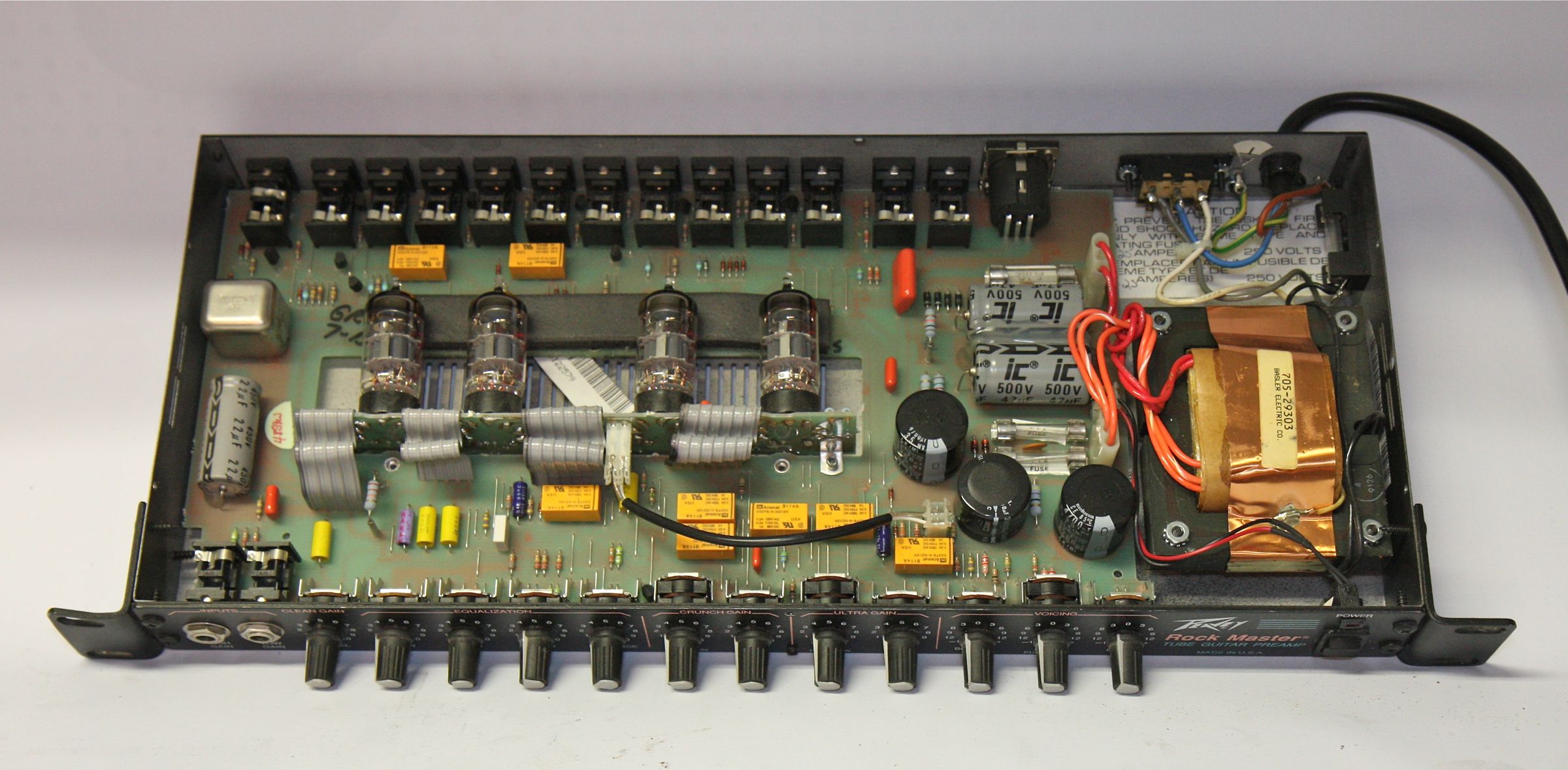 Peavey Rock master tube guitar preamp