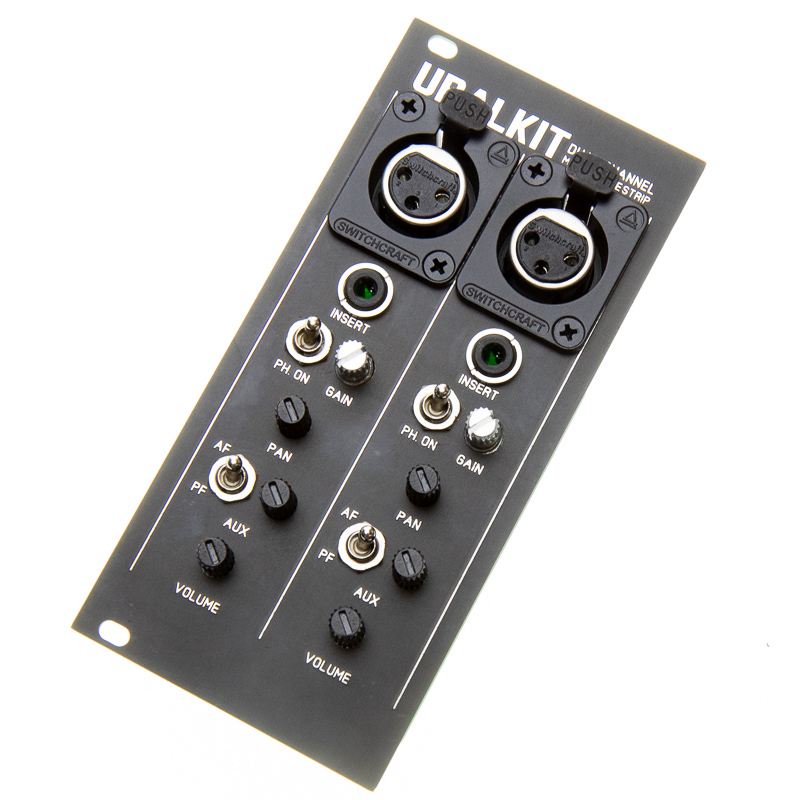 UralTone Eurorack series Mic Pre - kuvia rakentamisen avuksi