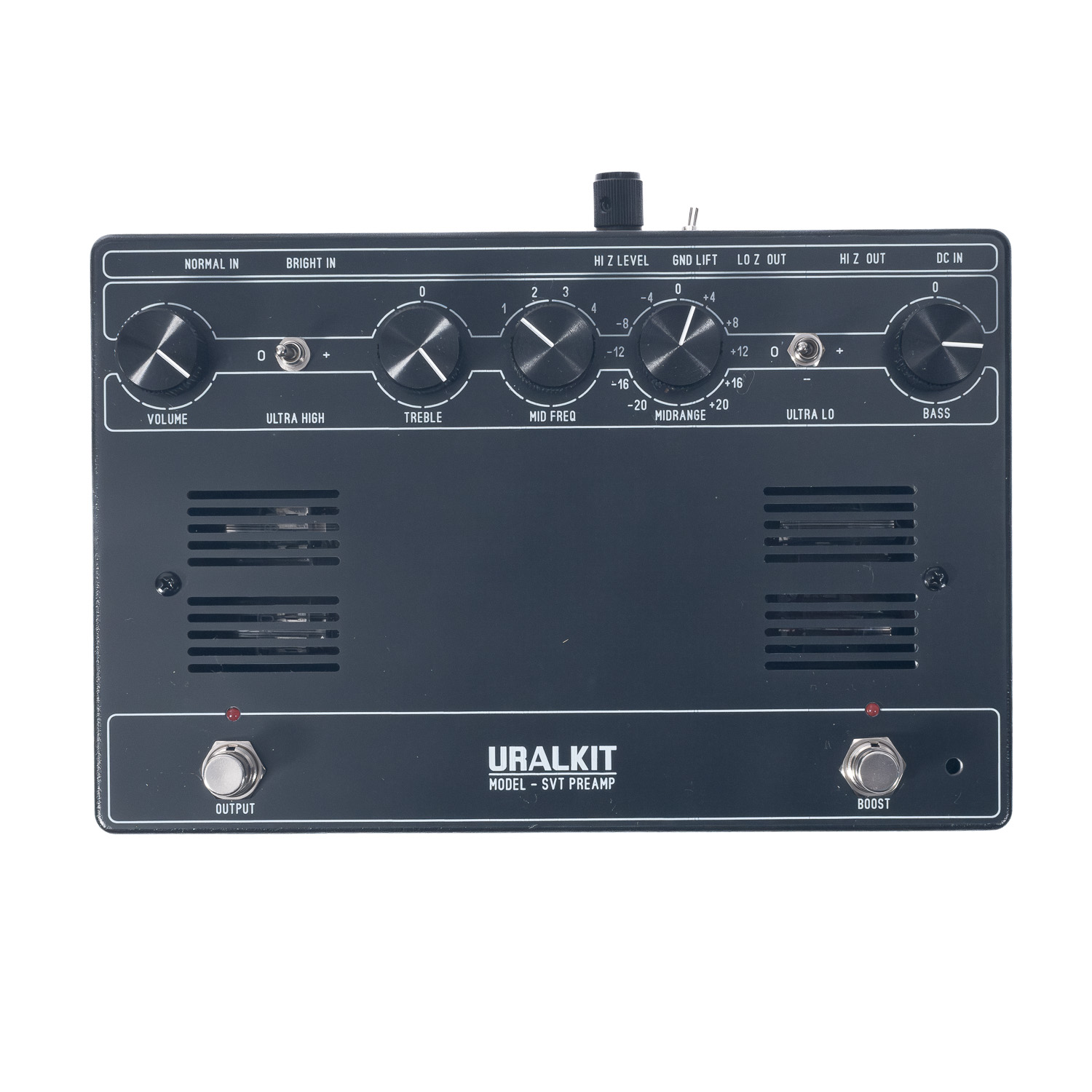 UralTone SVT Preamp - kuvitettu rakennusohje